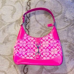NEW Hot Pink coach purse!